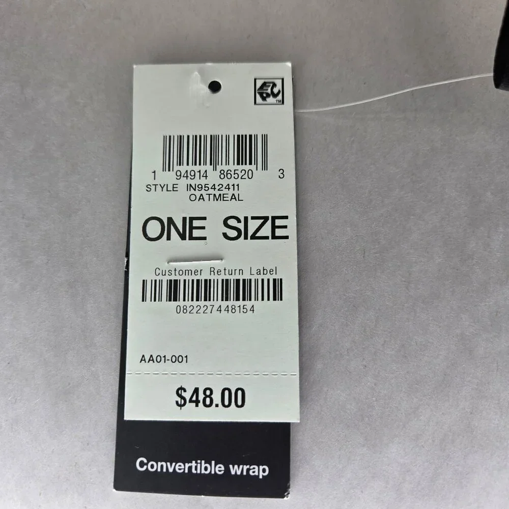 NWT INC International Concepts Women's Studded Scarf Plum Purple